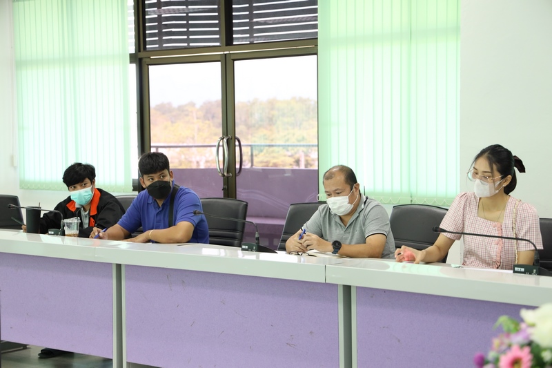 การประชุมเจ้าหน้าที่สายสนับสนุนสำนักงานคณบดี คณะเทคโนโลยีสังคม