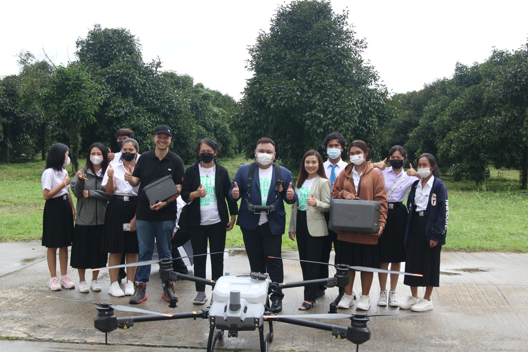 โครงการเพิ่มทักษะ นักบินโดรนสำหรับเยาวชนเกษตรยุคใหม่ The Drone Pilot Training “Up skills” for young smart farmmer “Digital Agriculture of business”