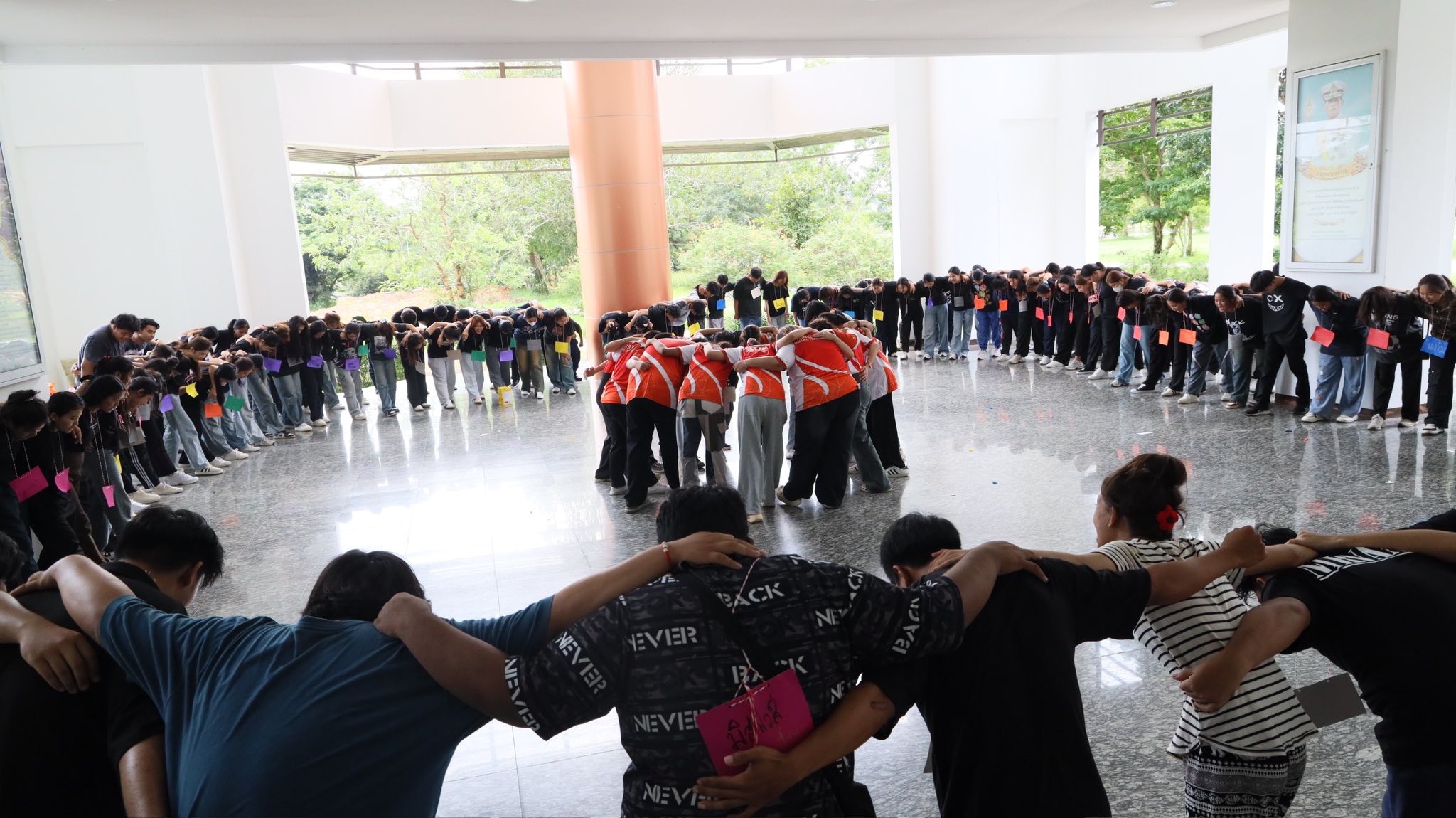 กิจกรรมสานสัมพันธ์พี่น้อง คณะเทคโนโลยีสังคม กิจกรรมที่ 2