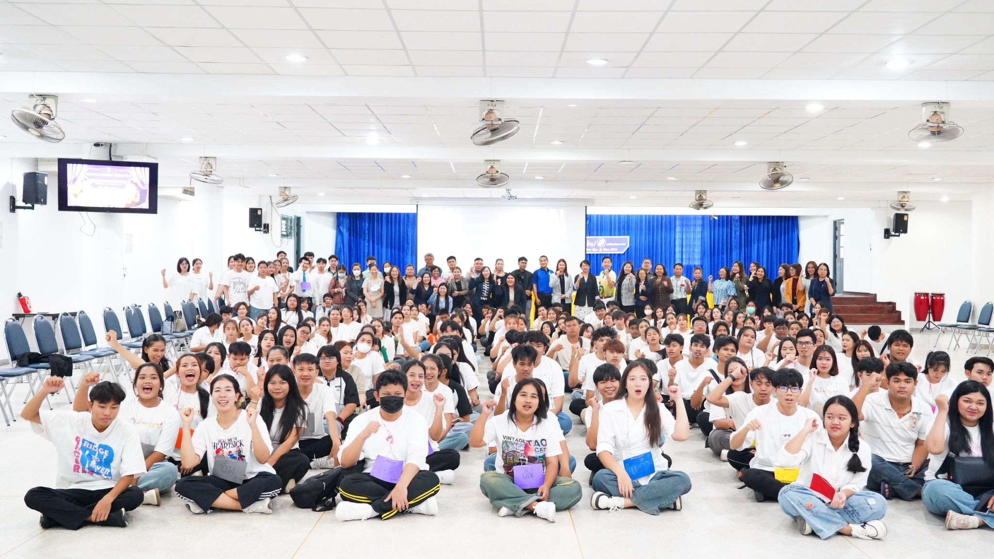 กิจกรรมสานสัมพันธ์พี่น้อง คณะเทคโนโลยีสังคม กิจกรรมที่ 3