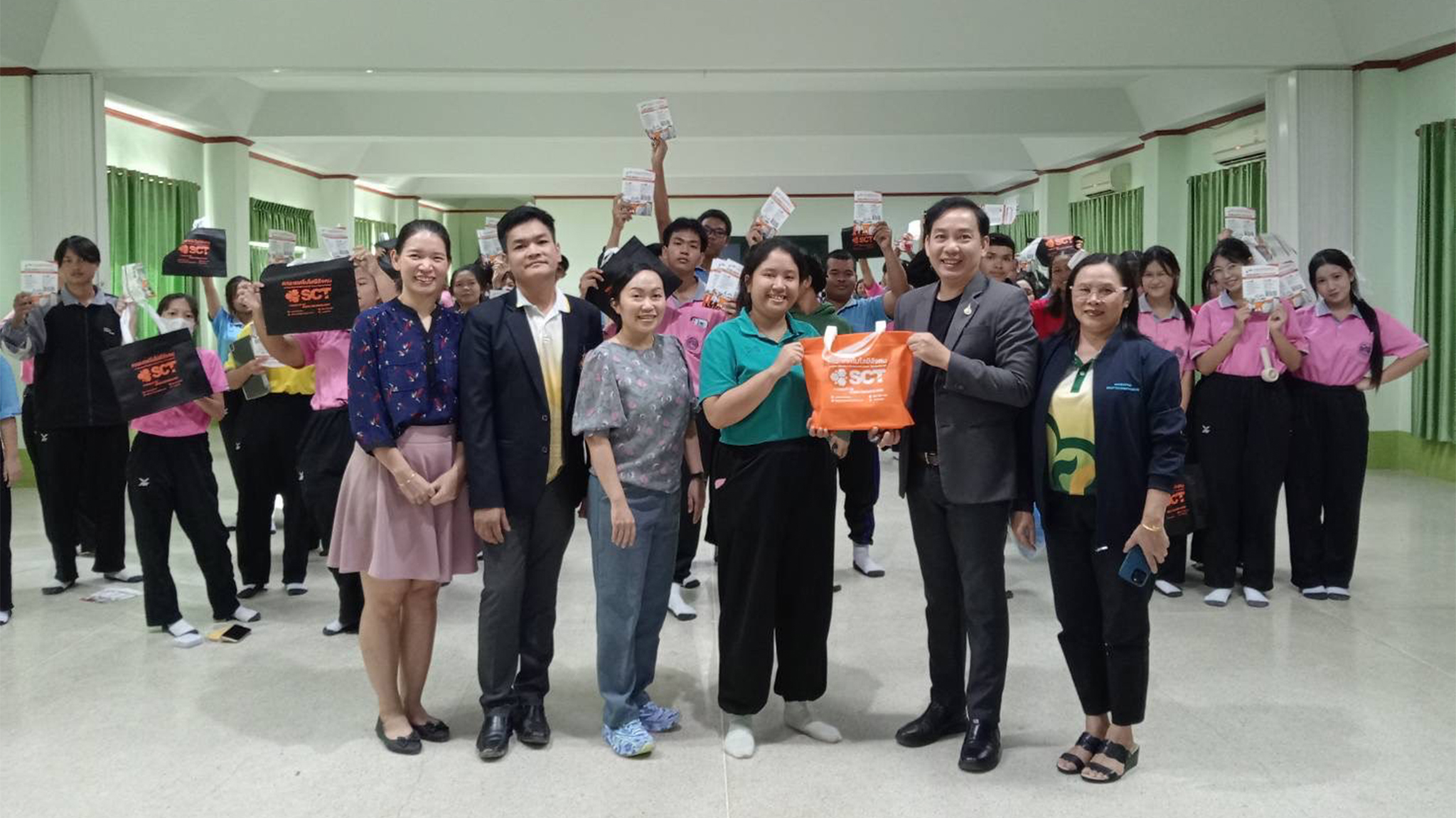 กิจกรรมแนะแนว โรงเรียนแก่งหางแมวพิทยาคาร อ.แก่งหางแมว จันทบุรี