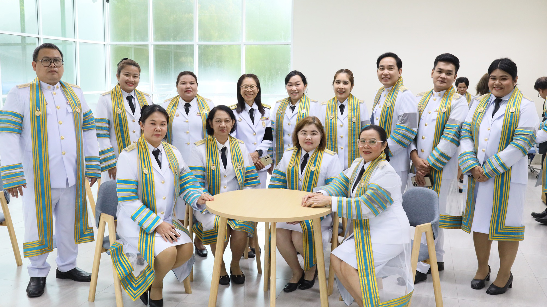 ภาพบรรยากาศการฝึกซ้อมย่อย พิธีพระราชทานปริญญาบัตร ครั้งที่ 39 ประจำปีการศึกษา 2567