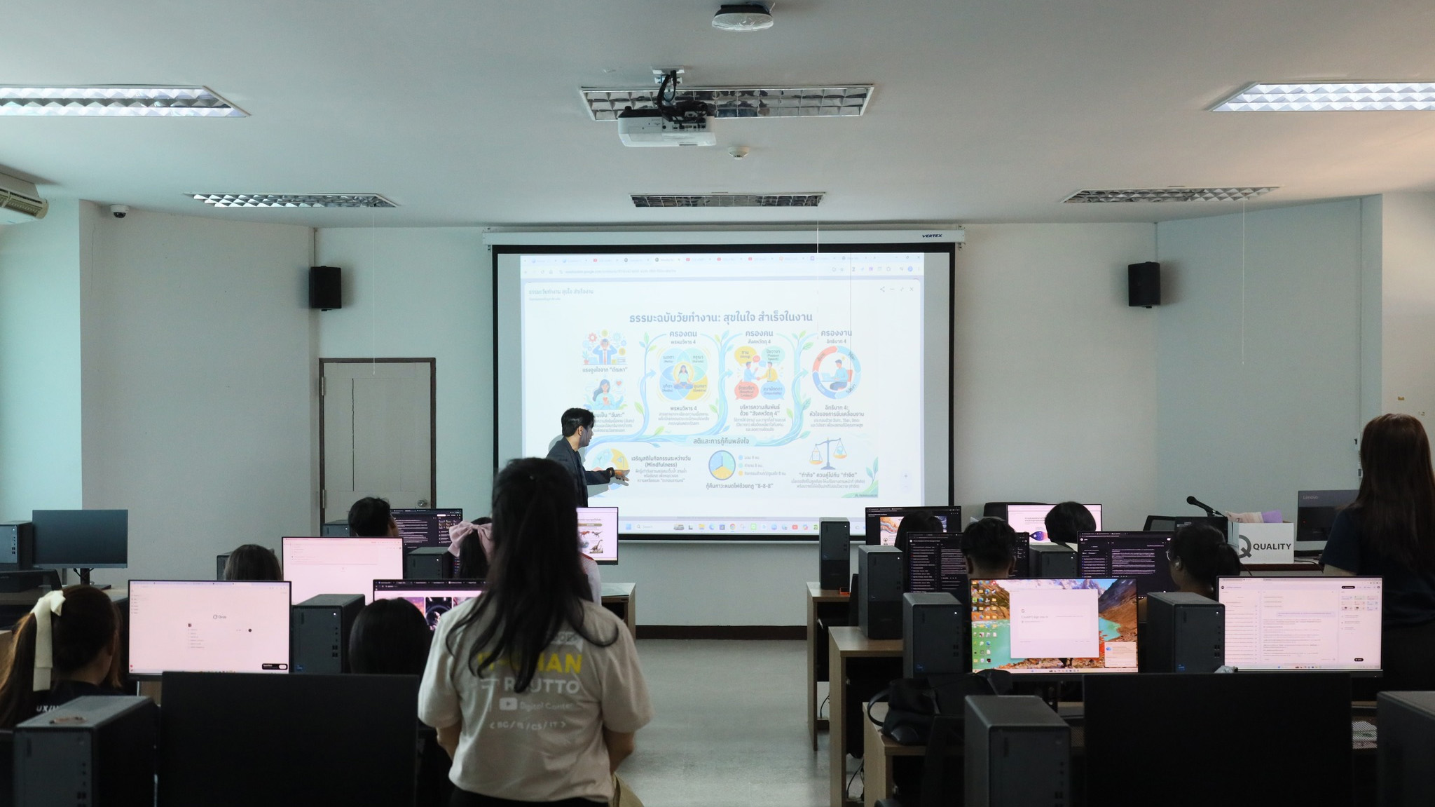 โครงการบริการวิชาการ อบรมเชิงปฏิบัติการ เรื่อง “การประยุกต์ใช้ AI เชิงสร้างสรรค์เพื่อสร้างรายได้”